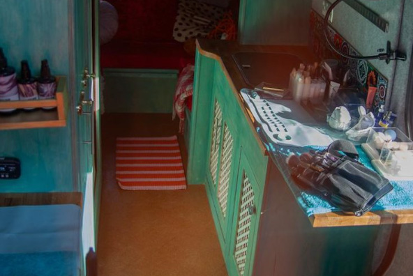 Inside the Nomad Van
